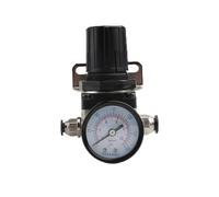 AR2000 G1/4 Mini regulador de presión de aire válvula reductora neumática ajustable con calibre AR3000-03 AR4000-04 1 Uds(Red)