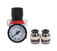 AR2000 Mini neumático Control de alivio de presión de aire compresor regulador unidades de tratamiento válvula PC junta de ajuste combinación libre(AR2000black 4MM)