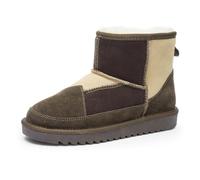 ARA Alaska, Botas Cortas al Tobillo Mujer, Sésamo de Cacao Arena, 37 EU Ancho