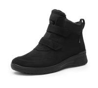 ARA Botín para mujer München-GTX, negro, 38 EU ancho, Negro, 38 EU Ancho