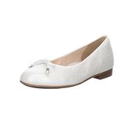 ARA Cerdeña, Zapatos Tipo Ballet Mujer, Blanco Roto, 42.5 EU