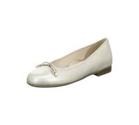 ARA Cerdeña, Zapatos Tipo Ballet Mujer, Platino, 38.5 EU