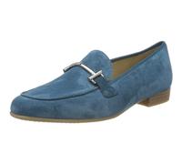 ara - Elegante mocasín de mujer en ante azul claro - Shoes - Mujer - Azul - 42 EU -