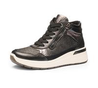 ARA Garda, Zapatillas Mujer, Acero Negro, 39 EU Ancho