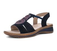 ARA Hawái, Sandalia Mujer, Azul 050926, 40 EU