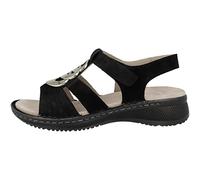 ARA Hawaii, Sandalia Mujer, Negro 048057, 39 EU