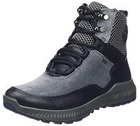 ARA Hiker, Botas Cortas al Tobillo Mujer, Blau Graphit Schwarz Silver, 38.5 EU Ancho