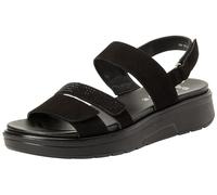 ARA Lucca, Sandalia Mujer, Negro, 37 EU