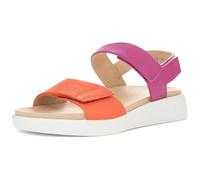ARA Madeira, Sandalia Mujer, Naranja y Rosa, 38 EU Ancho