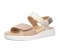 ARA Madeira, Sandalia Mujer, Sand Platinum, 42 EU Ancho