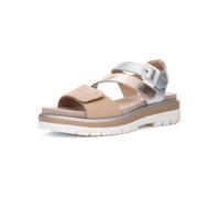 ARA Malaga, Sandalia Mujer, Shell Sand Silver, 37 EU