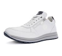 ARA Matteo, Zapatillas Hombre, Blanco/Azul, 41 EU Ancho