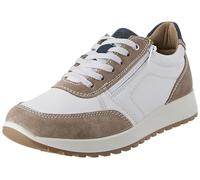 ARA Matteo, Zapatillas Hombre, Fango Offwhite Blue, 43 EU Ancho