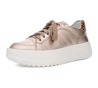 ARA Monaco, Zapatillas Mujer, Sand Natural Black, 38.5 EU Ancho