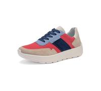 ARA New York, Zapatillas Mujer, Beach Strawberry Azzuro Ink Cream, 38.5 EU Ancho
