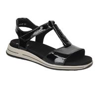 ARA Osaka-s, Sandalia Mujer, Black, 42 EU Ancho