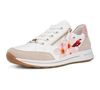 ARA Osaka, Zapatillas Mujer, Concha Blanca Tropicana Rose Piggy, 44 EU Ancho