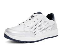 ARA Osaka, Zapatillas Mujer, White Silver Night, 41 EU Ancho