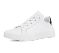 ARA ROM, Zapatillas Mujer, Blanco/Azul, 37.5 EU Ancho