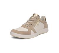ARA Roma, Zapatillas Mujer, Shell Cream Platinum, 38 EU Ancho