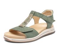 ARA S, Sandalia Mujer, Thyme, 41 EU Ancho