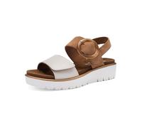 ARA Sandalia Bilbao para mujer, Crema Mousse, 40 EU