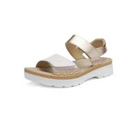 ara Sandalia Capri para Mujer, Color Blanco, Arena, Talla 42 EU