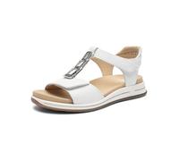 ARA Sandalia de mujer Osaka-s, Blanco 12 34804 04, 36 EU Weit