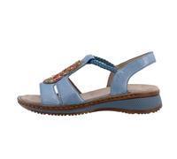 ARA Sandalia hawaiana para mujer, Azzuro, 35 EU