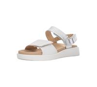 ARA Sandalia Madeira para mujer, color blanco, plata, talla 37 EU, blanco y plateado., 37 EU Ancho