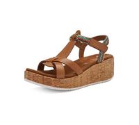 ara Sandalia Rimini para mujer, color coñac, natural, talla 42 EU