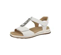ARA S, Sandalia Mujer, Blanco 12 34804 04, 36 EU Ancho