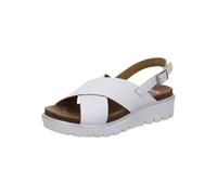 ARA Sandalias de cuña para mujer 12-33516, Blanco 12 33516 04, 42 EU