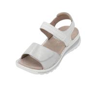 ARA Sandalias 'Tampa' plata / offwhite, Talla 40