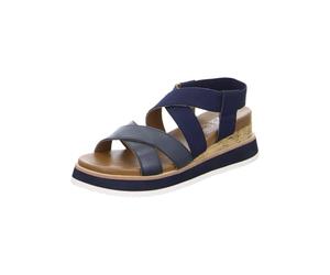 ARA Sandalias Valencia para mujer, azul, 38 EU