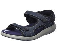 ARA Sandro, Sandalia Mujer, Azul y Negro, 42 EU