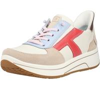 ARA Sapporo 3.0 - Zapatillas deportivas para mujer, Blanco Blanco Rojo, 38 EU