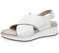 ARA Sapporo, Sandalia Mujer, Blanco 050843, 42 EU Ancho
