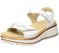 ARA Sapporo, Sandalia Mujer, Crema, 43 EU Ancho