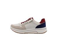ara Sapporo - Zapatillas Deportivas para Mujer, Color Crema, Cereza, Talla 42 EU