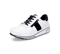 ARA Sapporo, Zapatillas Mujer, Blanco/Azul, 35 EU Ancho