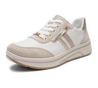 ARA Sapporo, Zapatillas Mujer, Shell Cream Platinum, 42.5 EU Ancho
