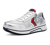 ARA Sapporo, Zapatillas Mujer, Silver Flame White Night Pebble, 37 EU Ancho