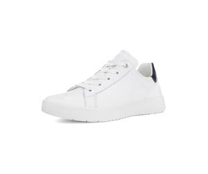 ARA Shoes Low ROM - Zapatillas Deportivas para Mujer, Blanco/Azul, 35 EU