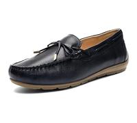 ARA Slipper Alabama Azul Cuero Liso
