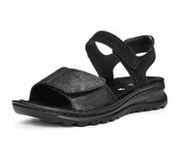 ARA Tampa, Sandalia Mujer, Black, 43 EU