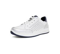 ARA Women Osaka Loafer, White Silver Night, 42.5 EU Weit