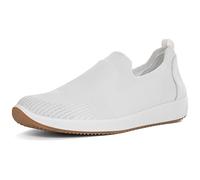 ARA Women's Lissabon Loafer, White, 6/6.5 UK