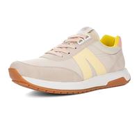 ARA Women's Malibu Sneaker, Shell White Limoncello Peach, 7 UK Wide