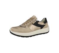 ARA Zapatillas deportivas bajas 'New York' beige oscuro / oro / negro Mujer ARA 37 beige oscuro / oro / negro